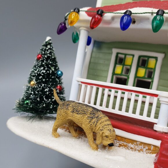 Dept 56 The Bumpus House 2006 A Christmas Story Village House with Light CHIPPED - Picture 9 of 16